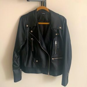 Torrid Women’s Faux Leather Jacket Black Size 2